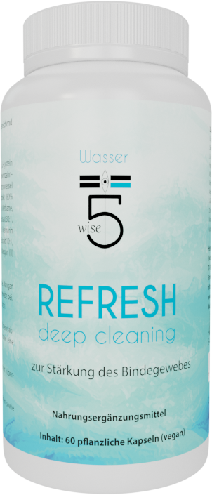 REFRESH deep cleaning Nahrungsergänzungs-         mittel 60 vegane Kapseln